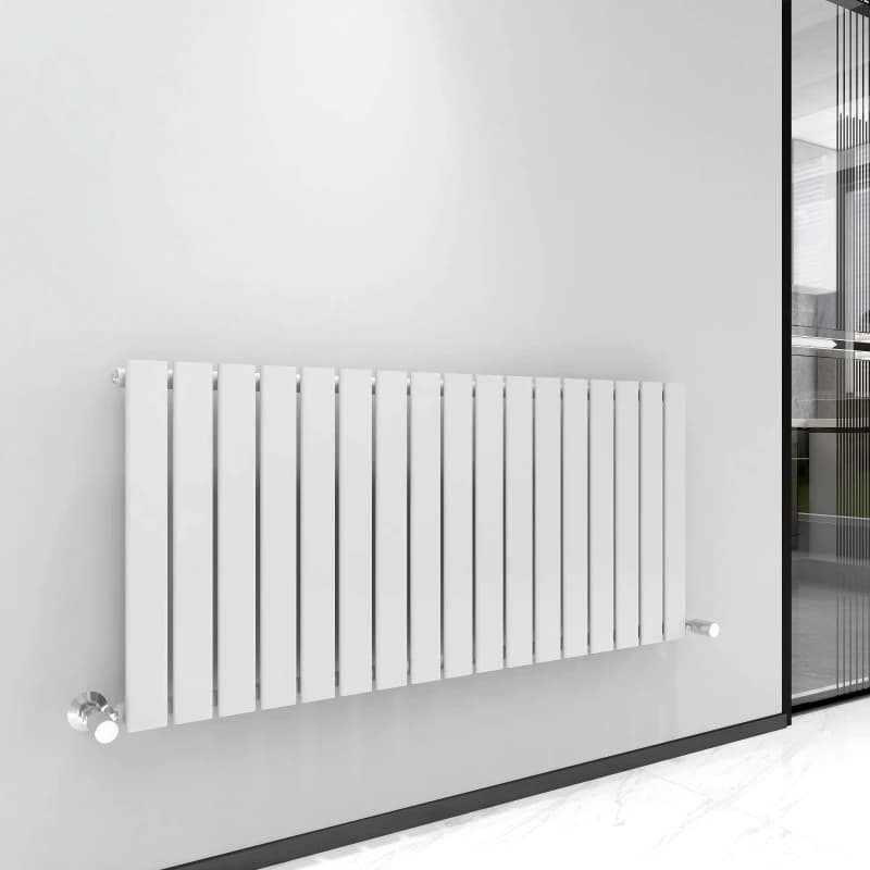 MCC DIRECT 600 x 1156mm Single Designer Flat Panel Central Heating Radiator white HS1601