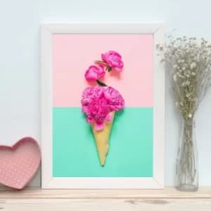 BC644687473 Multicolor Decorative Framed MDF Painting