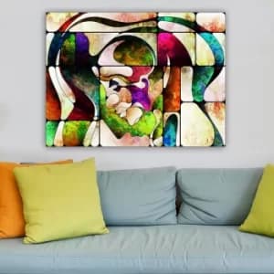 642367879_70100 Multicolor Decorative Canvas Painting