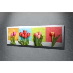 PC002 Multicolor Decorative Canvas Painting