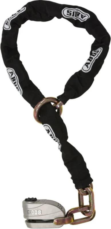 ABUS Granit Detecto XPlus 8008 12KS Black Loop Chain Lock, Size 120cm for Men