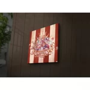 2828?ACT-36 Multicolor Decorative LED Lighted Canvas Painting