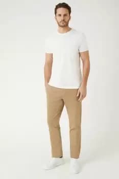 Regular Fit Stone Chino Trousers