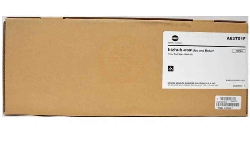Konica Minolta A63T01H/TNP-34 Toner-kit Black return program. 20K page