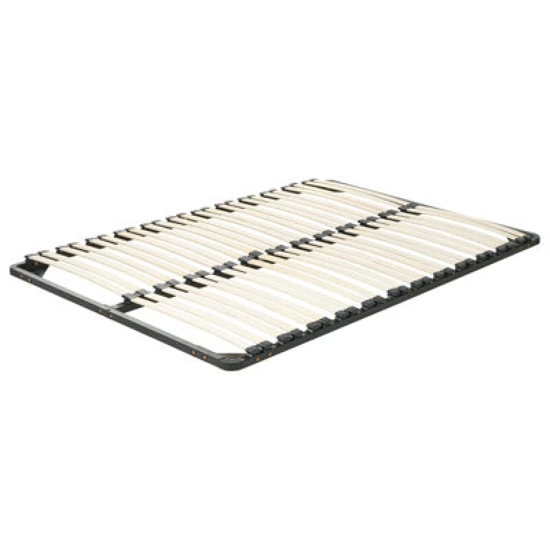 Beliani Slatted Bed Base Combourg 160 X 200 Cm (Eu King Size)