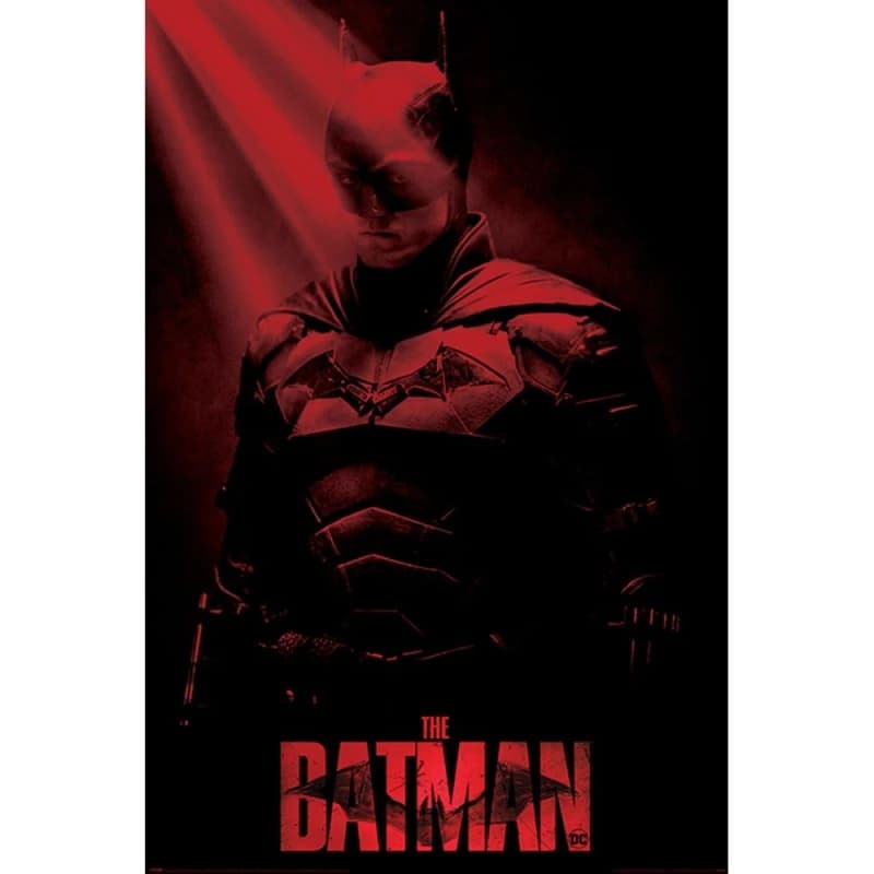 Batman Crepuscular Rays Poster Black unisex