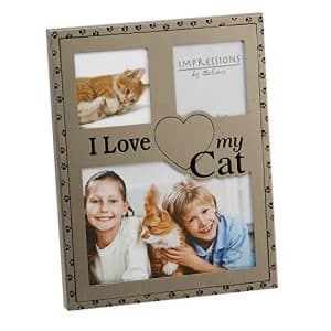 Best of Breed Multi Aperture Photo Frame - I Love My Cat