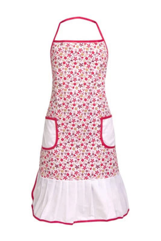 Premier Housewares Red Daisy Apron Red