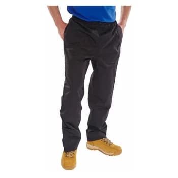 B-dri Weather-proof - SPRINGFIELD TROUSERS BLK MED