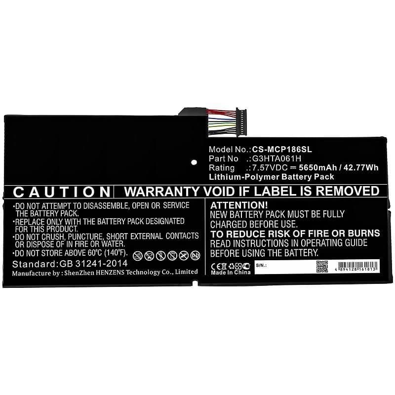 CoreParts MBXTAB-BA066 tablet spare part/accessory Battery