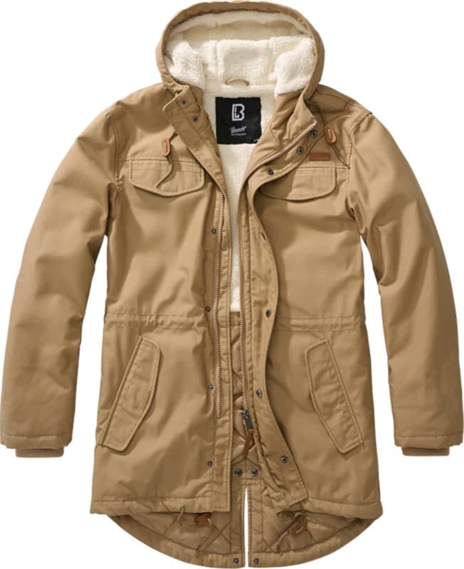 Brandit Marsh Lake Jacket, beige, Size L for Men