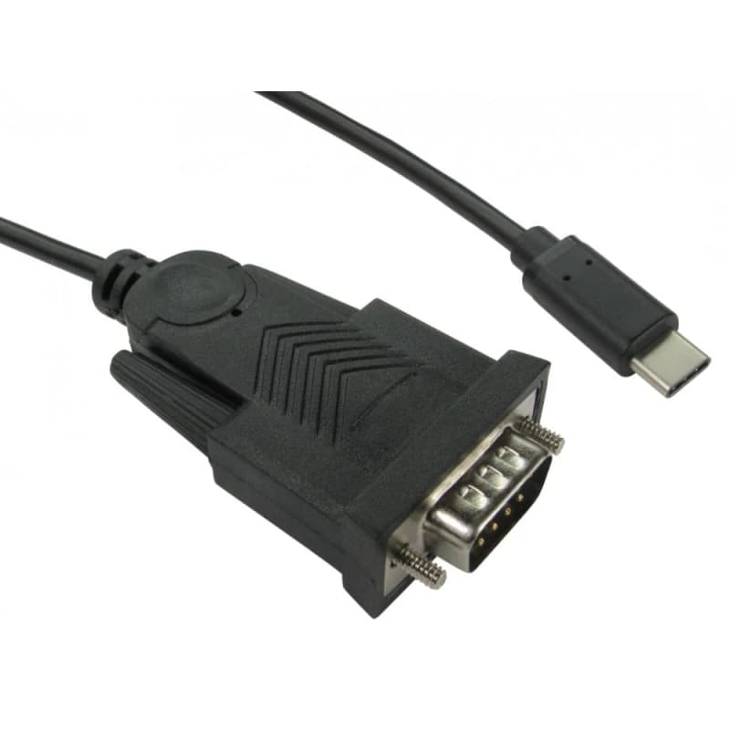 Cables Direct Cables Direct USB3C-DB9-1M serial cable Black DB-9 USB3C-DB9-1M