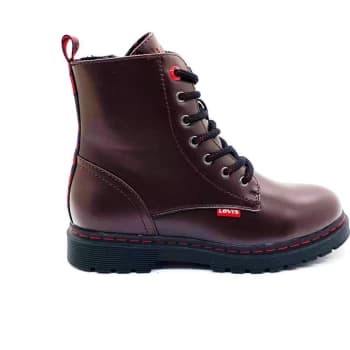 Levis Clover High Top Boot - Red