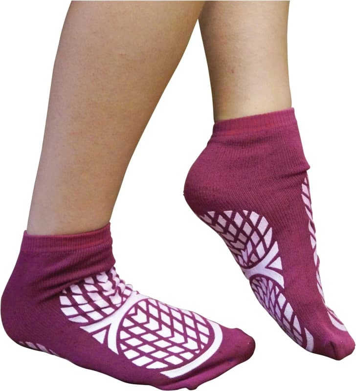 Aidapt Patient Slipper Socks Purple S Purple