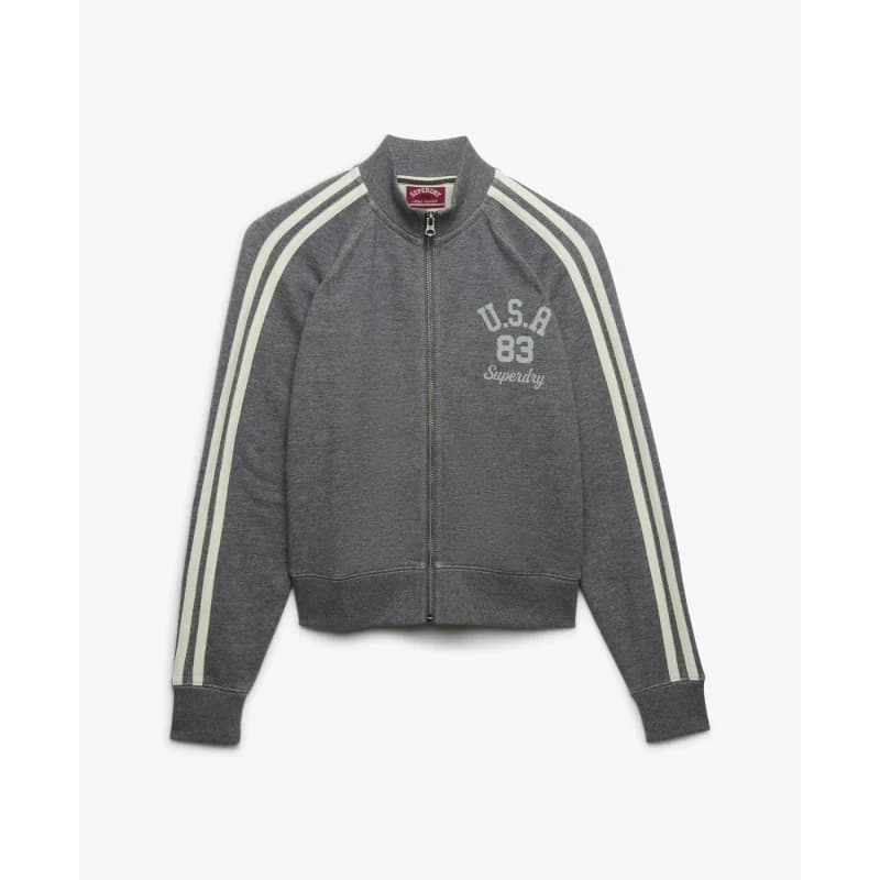 Superdry Womens jacket Superdry Athletic Essentials Gris Female M