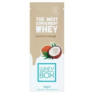 Whey Box Coconut Flavour Whey Protein Sachet 20g