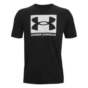 Under Armour Abc Camo Boxed Logo Ss - Black