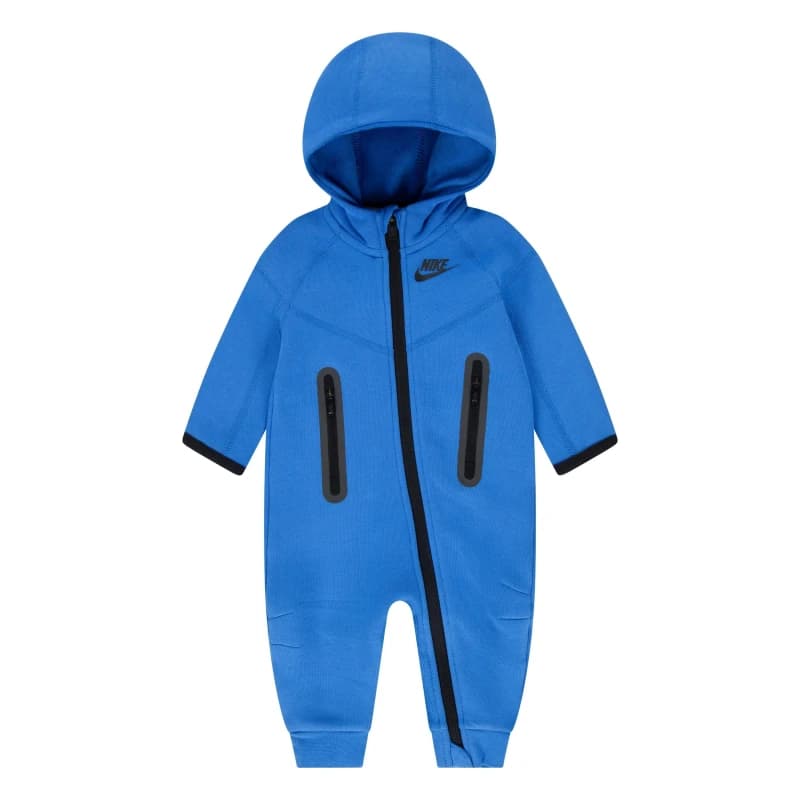 Nike Tech Flc Hooded Light Blue unisex 0-3 Mnth