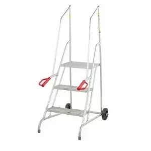 Fort Dock Mobile Step 3 Tread Mesh Galvanised GSD703G
