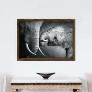 MZM780 Multicolor Decorative Framed MDF Painting