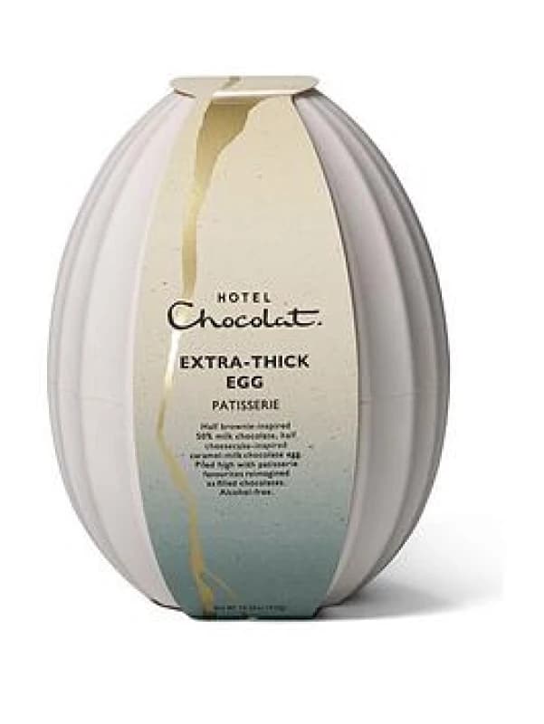 Hotel Chocolat Extra Thick Easter Egg - Patisserie, 410 per Pack