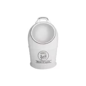 Pride Of Place Salt Jar, White