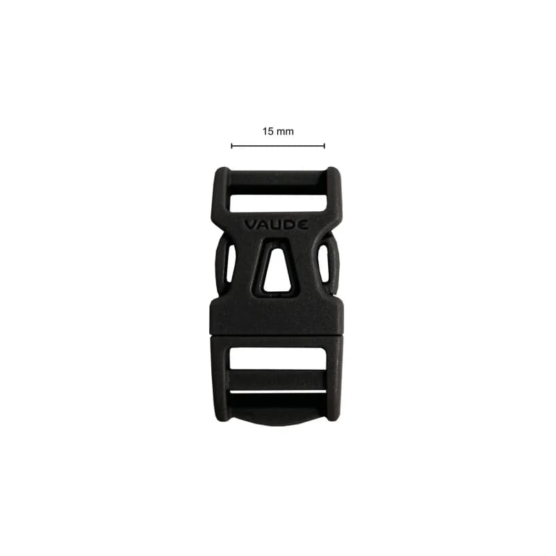 Simple adjustable loop VAUDE 15mm Noir Unisex TU