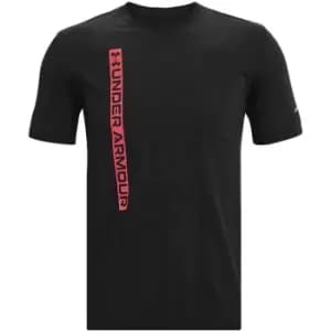 Under Armour Wordmark Short Sleeve - Black