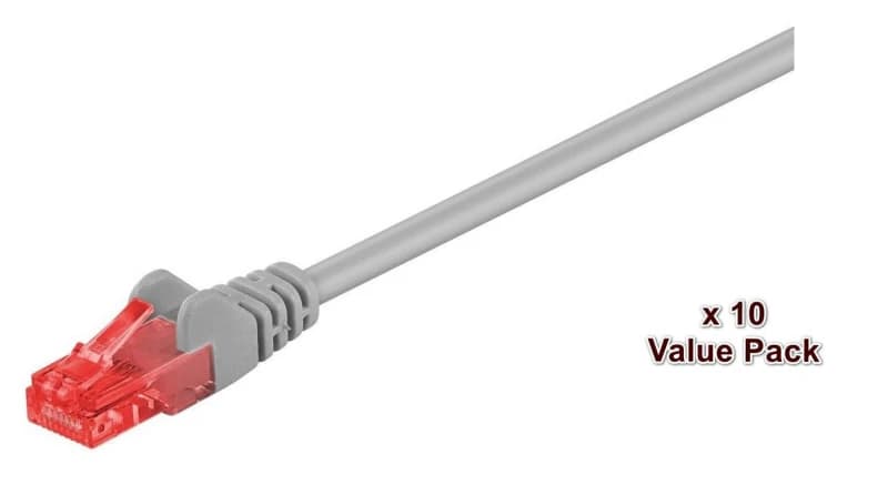 Microconnect V-UTP602VP networking cable Grey 2m Cat6 U/UTP (UTP)