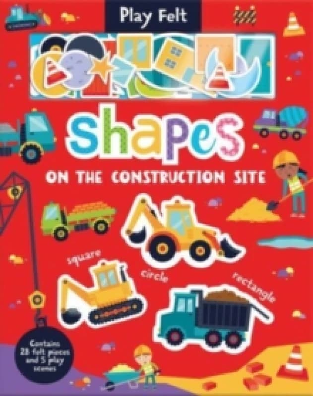 Kit Elliot Shapes On The Construction Site Book Multi unisex