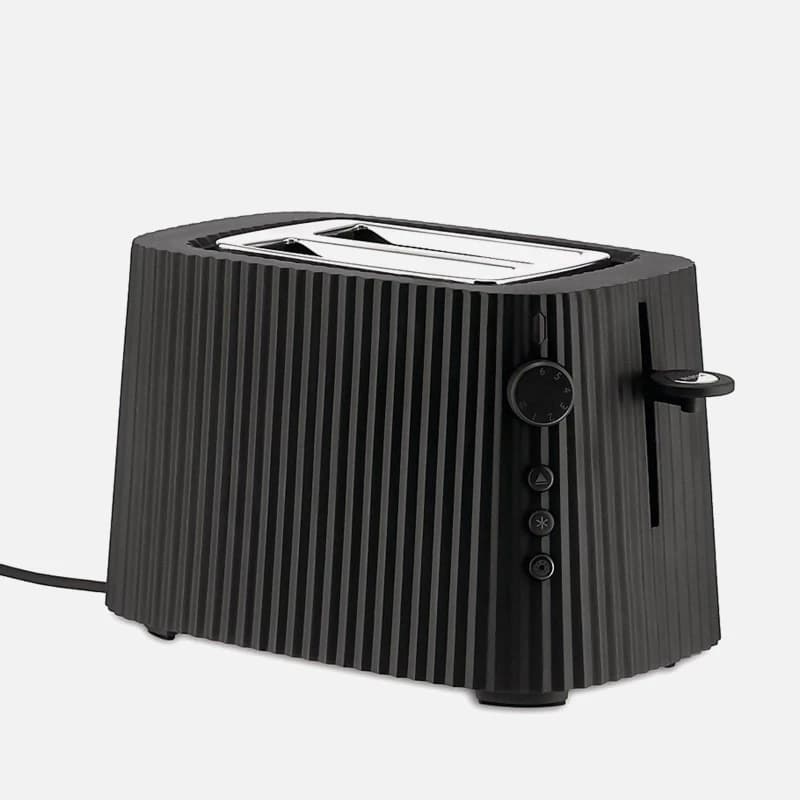 Alessi Toaster - Plisse Black MDL08 B/UK