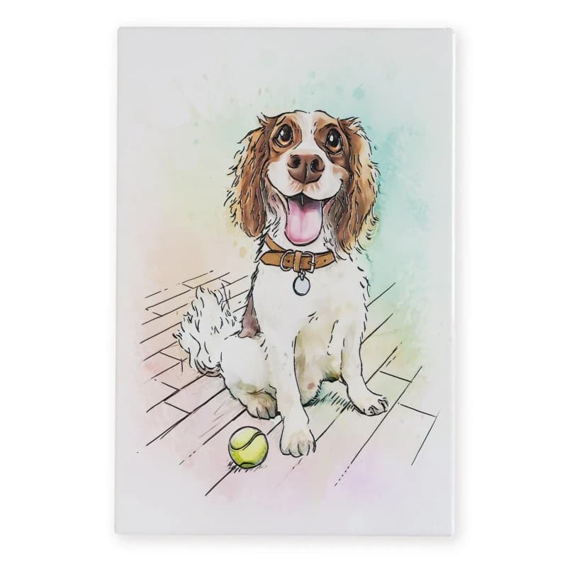 Arora Design Art of Arora - Springer Spaniel Tile Multi