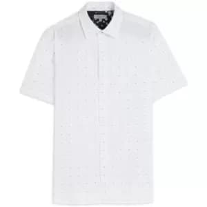 Ted Baker Rollak Dobby Shirt - White