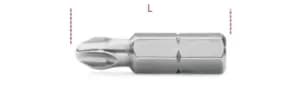 Beta Tools 866 PH 10x 5/16" Hex Drive Phillips Bit PH3 008660210