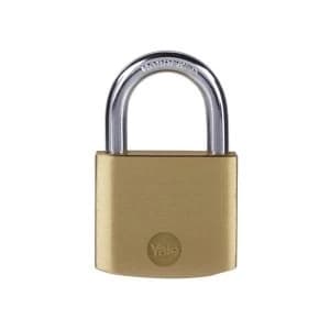 Yale Locks Brass Padlock 40mm