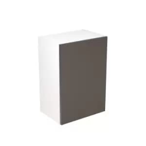 KitchenKIT Slab 50cm Wall Cabinet - Gloss Graphite