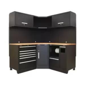 APMSCOMBO6W Modular Storage System Combo - Oak Worktop - Sealey