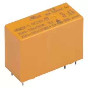 R-TECH 616300 High Sensitivity PCB Power Relay, SPST-NO 24VDC 16A