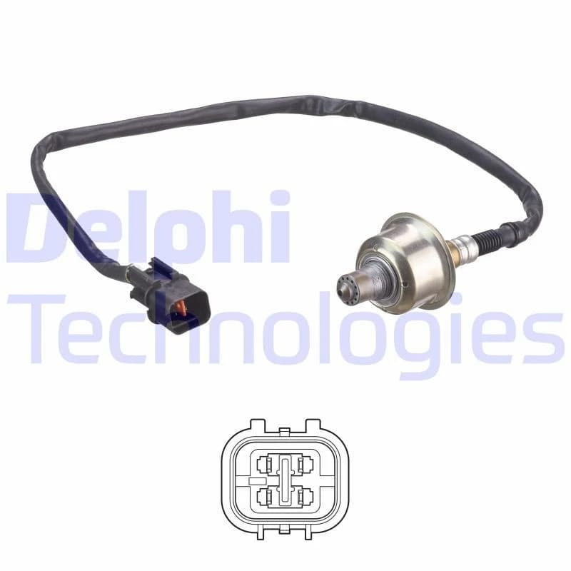 DELPHI Lambda sensor DELPHI ES21317-12B1