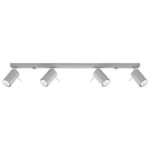 Sollux Plafond Ring 4L Grey