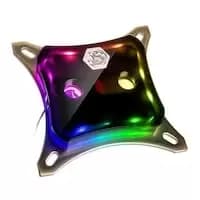 Bitspower Summit M CPU Water Block with DRGB Lighting - Black Acrylic