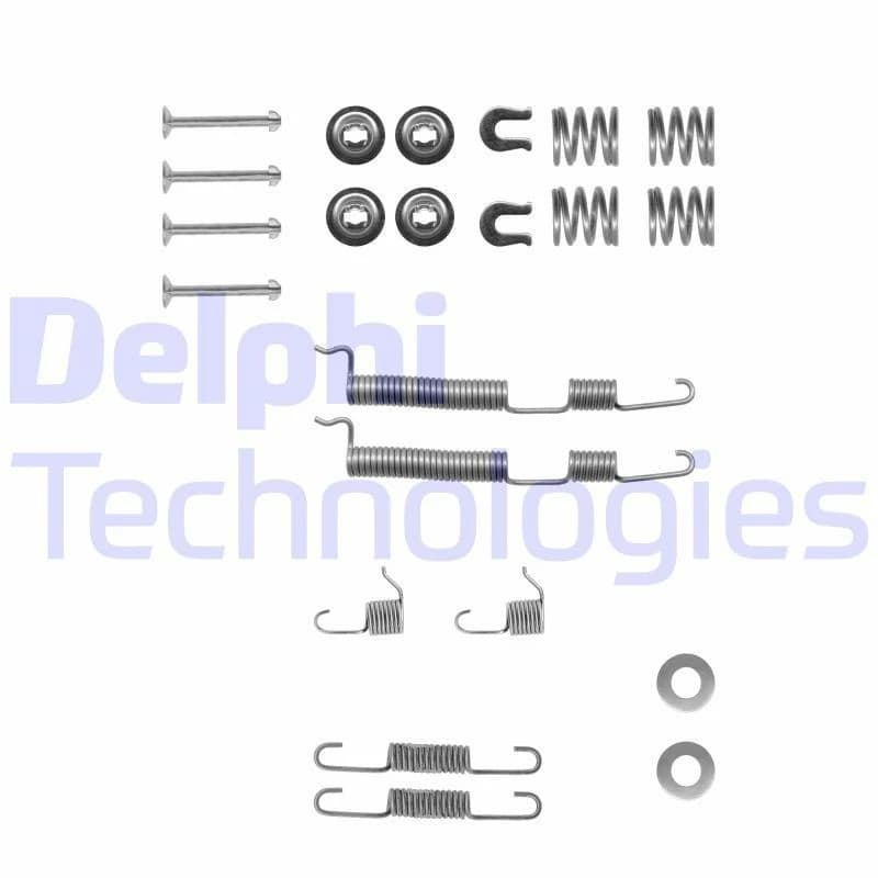 DELPHI Brake shoe fitting kit DELPHI LY1240