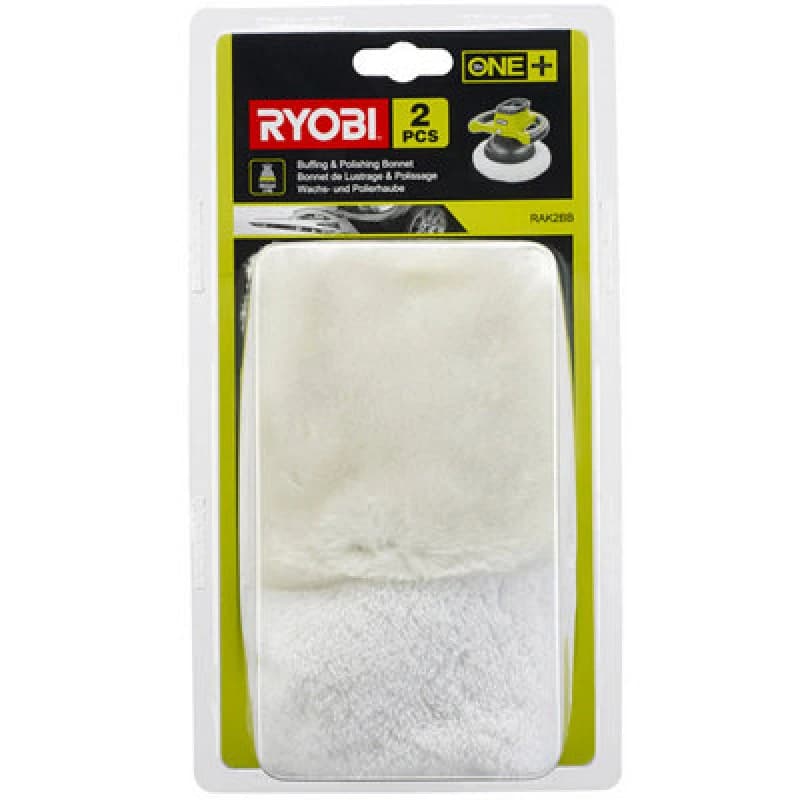 Ryobi Buffing And Polishing Bonnet Set - Rak2Bb