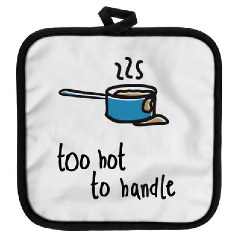 Orsina Doodle Too Hot To Handle Pot Holder