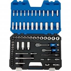 Draper 65 Piece Combination Drive Hex Socket Set Metric Combination