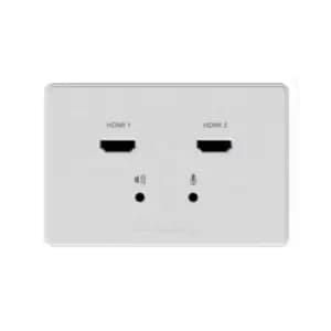 Dual HDMI Wallplate - Output