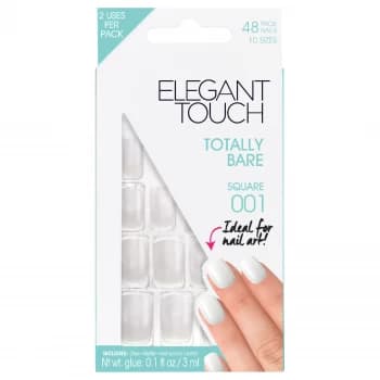 Elegant Touch Totally Bare Nails - Square 001