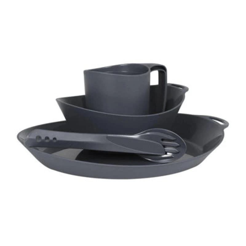 Lifeventure Ellipse Camping 4 Piece Set - Graphite