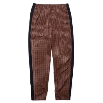 Lacoste Check Track Pants - Brown