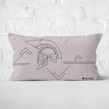 Magic: The Gathering Theros: Beyond Death Helmet Profile Rectangular Cushion - 30x50cm - Soft Touch